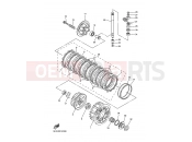 YAMAHA FZS 1000 FZ1 Fazer FZS1000 FAZER (1C28) 2005 CLUTCH