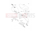 KAWASAKI W800 (EJ800ACFA) Labels