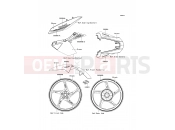 KAWASAKI 2012 Decals(Green)