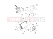 KAWASAKI 2012 Radiator