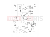 KAWASAKI 2012 Rear Master Cylinder