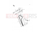 KAWASAKI ER-6f (EX650EDS) Camshaft(s)/Tensioner