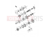 KAWASAKI ER-6f (EX650EDS) Transmission