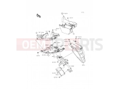 KAWASAKI ER-6f (EX650EDS) Rear Fender(s)