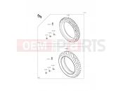 KAWASAKI ER-6f (EX650EDS) Tires