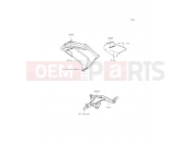 KAWASAKI ER-6f (EX650EDS) Decals(White)
