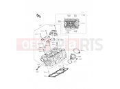 KAWASAKI ER-6n (ER650EDS) Cylinder Head