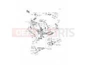 KAWASAKI ER-6n (ER650EDS) Frame Fittings