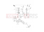 KAWASAKI ER-6n (ER650EDS) Rear Master Cylinder