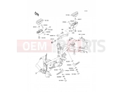 KAWASAKI 2013 Footrests