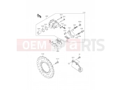 KAWASAKI 2013 Rear Brake