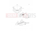 KAWASAKI 2013 Decals(White)