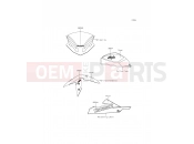 KAWASAKI 2013 Decals(Green)