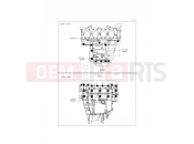 KAWASAKI 2013 Crankcase Bolt Pattern