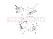 KAWASAKI 2013 Radiator
