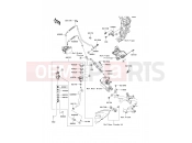 KAWASAKI 2013 Rear Master Cylinder
