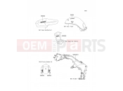 KAWASAKI 2013 Decals(Gray)(White)
