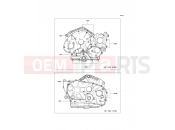 KAWASAKI 2013 Crankcase Bolt Pattern