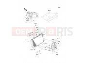 KAWASAKI 2013 Radiator