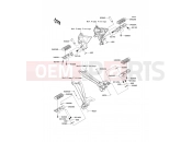 KAWASAKI 2013 Footrests