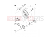 KAWASAKI 2013 Rear Hub