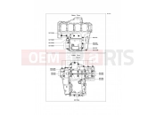 KAWASAKI 2013 Crankcase Bolt Pattern