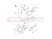 KAWASAKI 2013 Rear Brake
