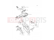KAWASAKI Z800 ABS (ZR800BDS) Taillight(s)