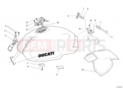 DUCATI Monster S2R 1000 FUEL TANK » TANK/SEAT
