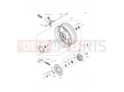 KAWASAKI 2013 Rear Hub