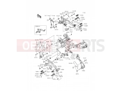 KAWASAKI 2014 Footrests