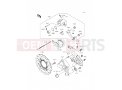 KAWASAKI ER-6f ABS (EX650FEF) Rear Brake