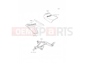 KAWASAKI 2014 Decals(White)