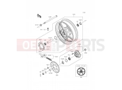 KAWASAKI 2014 Rear Hub