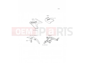 KAWASAKI 2014 Decals(White)