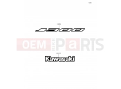 KAWASAKI 2014 Decals(Black)(Silver)(White)