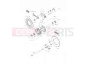 KAWASAKI 2014 Rear Hub