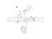 KAWASAKI 2014 Rear Brake