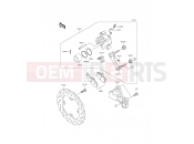 KAWASAKI 2014 Rear Brake