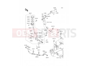 KAWASAKI 2014 Rear Master Cylinder