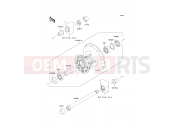 KAWASAKI W800 (EJ800AEFA) Front Hub