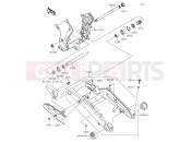 KAWASAKI 2014 Swingarm