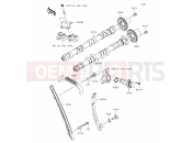 KAWASAKI Z1000 (ZR1000FEFA) Camshaft(s)/Tensioner