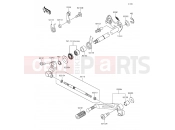 KAWASAKI Z1000 (ZR1000FEFA) Gear Change Mechanism