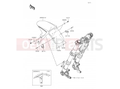 KAWASAKI Z1000 (ZR1000FEFA) Front Fender(s)