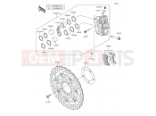 KAWASAKI Z1000 (ZR1000FEFA) Front Brake