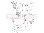 KAWASAKI Z1000 (ZR1000FEFA) Rear Master Cylinder