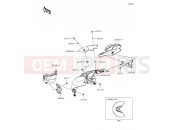 KAWASAKI Z1000 (ZR1000FEFA) Cowling(Upper)