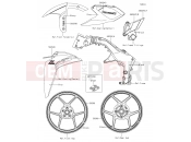 KAWASAKI 2014 Decals(Green)