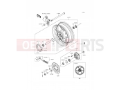 KAWASAKI 2014 Rear Hub